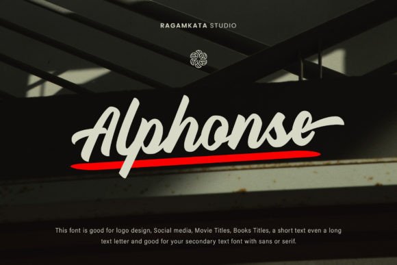 Alphonse: A Modern Script Typeface for Digital Brands