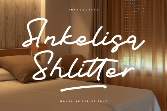Ankelisa Shlitter: A Monoline Script for Modern Editorial Design
