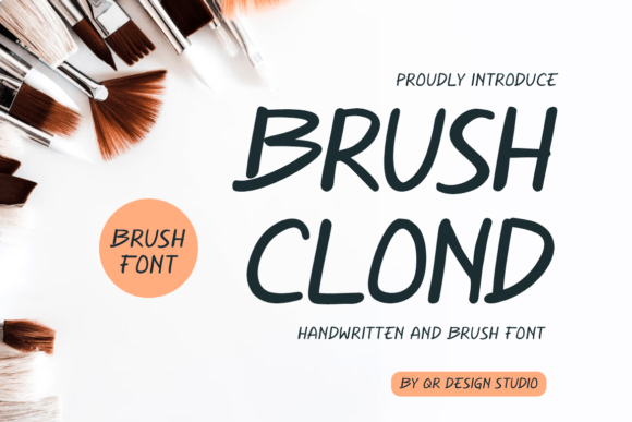 Brush Clond: A Friendly Handwritten Font for Web Design
