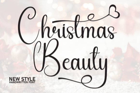 Christmas Beauty: A Friendly Handwritten Font for Web Design