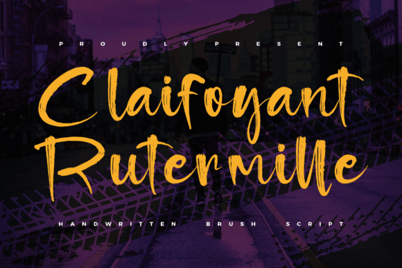 Claifoyant Rutermille: The Perfect Handwritten Font for Makers