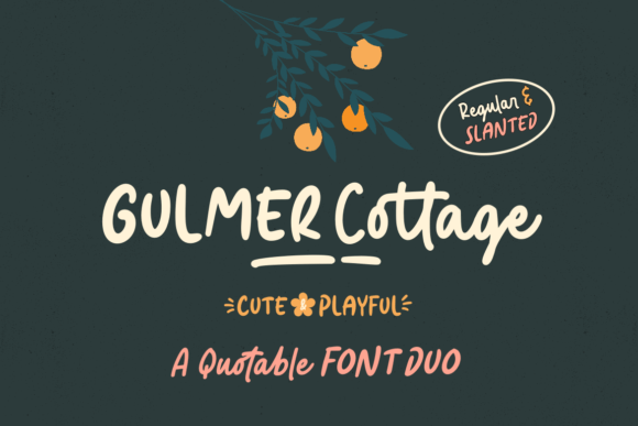Designing with Gulmer Cottage Duo: A Charming Typeface for Editors