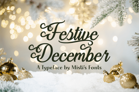 Festive December: The Holiday Typeface for Scroll-Stopping Campaigns