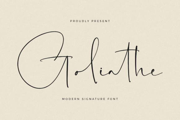 Goliathe: A Bold Script for Modern Brand Identity