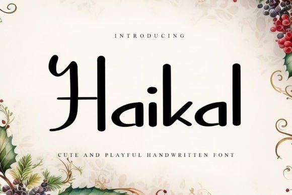 Haikal Font Review: Elevating Small Business Branding