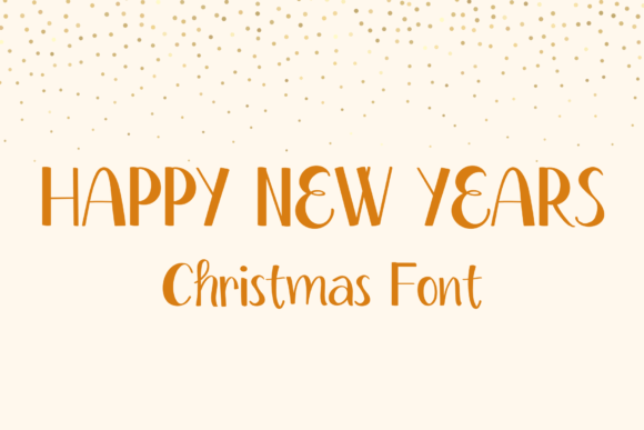 Happy New Years: A Handwritten Font for Editorial Warmth