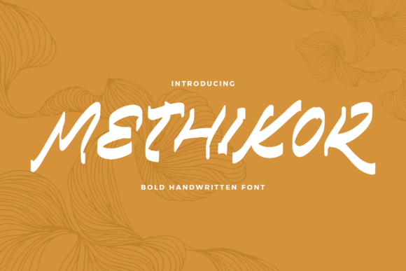 Methikor: The Handwritten Font That Elevates Your Brand