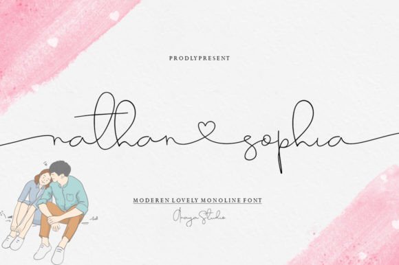 Nathan Sophia: The Elegant Script Font for Handmade Brands