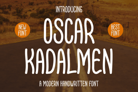Oscar Kadalmen Font Review: A Sweet Handwritten Typeface for Web Design