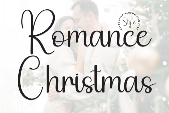 Romance Christmas Font for Modern Web Design