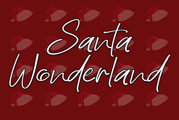 Santa Wonderland: A Handwritten Font for Branding
