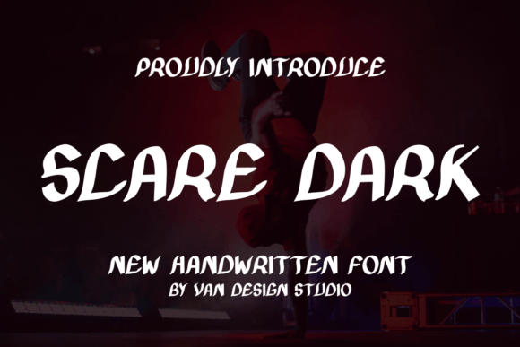 Scare Dark: A Friendly Handwritten Font for Editorial Design