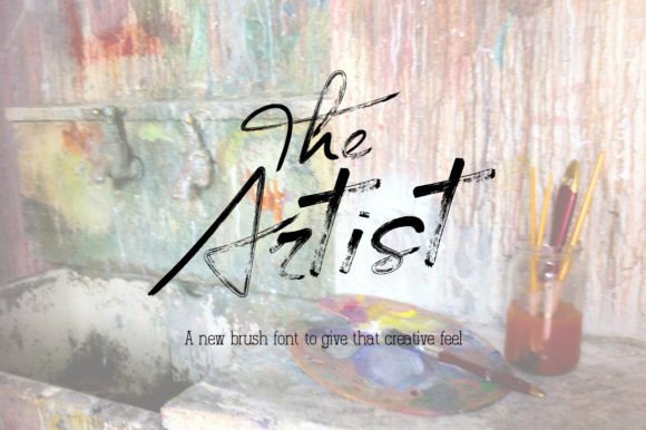 The Artist Font: A Handcrafted Typeface for Makers